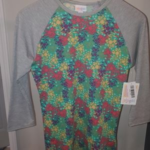 NWT Lularoe XXS Randy Baseball T